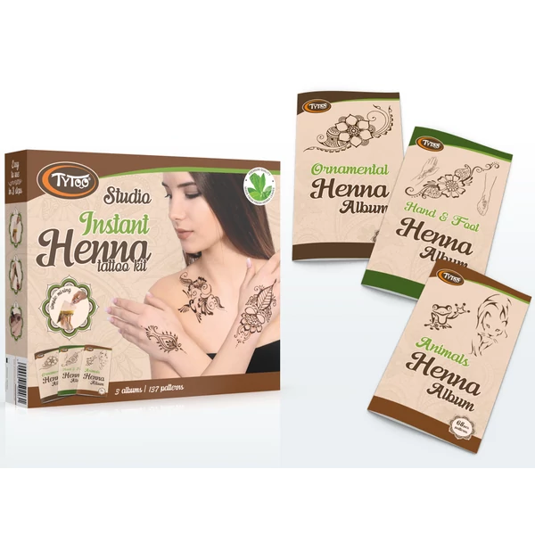 TyToo Instant Henna Studio Olajjal