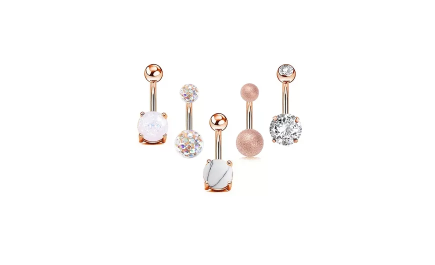 Köldök piercing